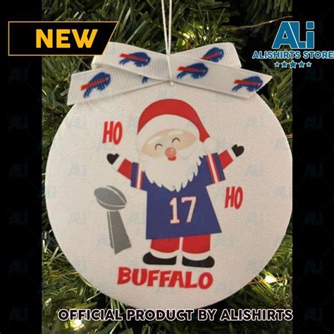 Buffalo Bills Santa Christmas Hallmark Ornaments Nfl | Hallmark ...