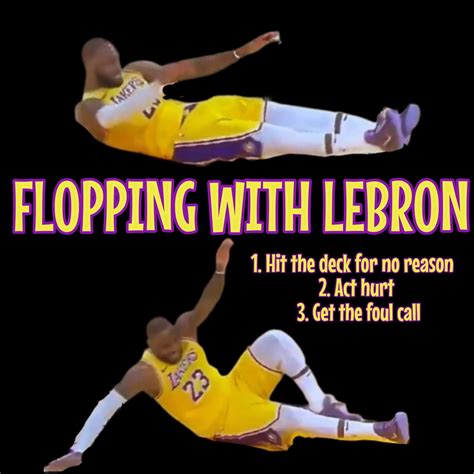 lebron flopping meme lebron flop gifs tenor