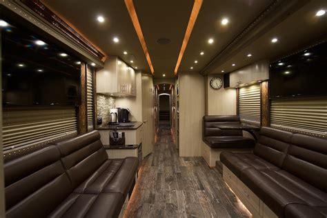 Luxury Tour Bus Interior