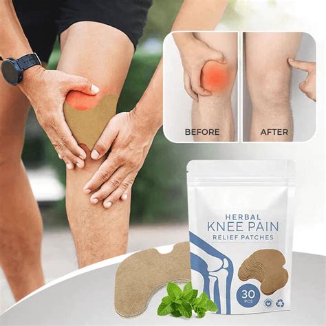 30 Pcs Herbal Knee Pain Relief Patches Kbf Nooro Us