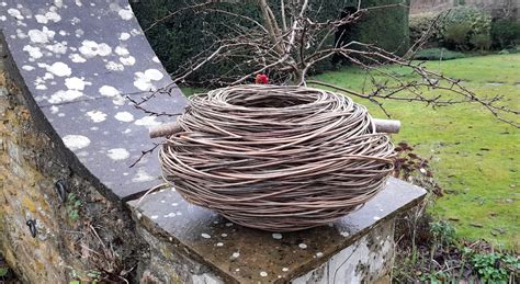 Oval Interlace Form With Hazel Handle Sue Kirk