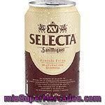 San miguel selecta xv cerveza rubia nacional extra de maduración en