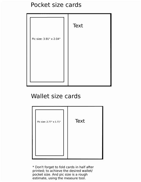 Wallet Card Template Free