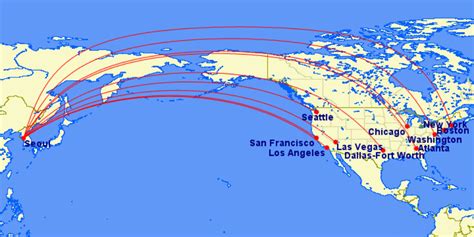 大韓航空パンデミック前の米国路線の最後の運航を再開