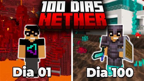 Sobrevivi Dias No Nether Do Minecraft O Filme Youtube