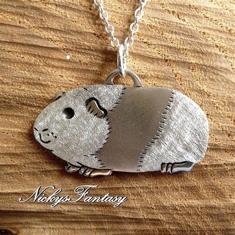 Guinea Pig Necklace Etsy