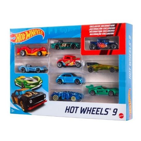 Zestaw Hot Wheels Samochodziki 9 Pak Toy Cars Photopoint