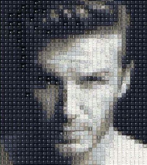 Keyboard Art | Portrait, Australian artists, Artist