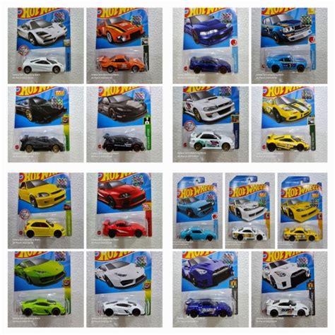 Hot Wheels 2022 Factory Sealed Variation Mix 1 Nissan R35 Toyota Supra Shopee Malaysia