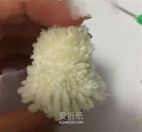 可爱毛线球母鸡的制作方法爱折纸网