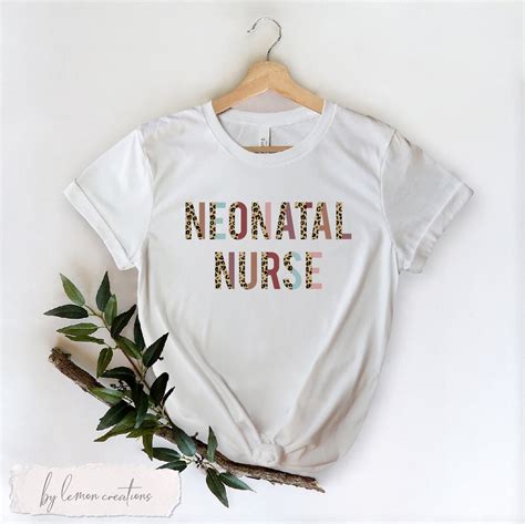 Neonatal Shirt Baby Nurse T Neonatal Nurse Shirt Nicu Etsy