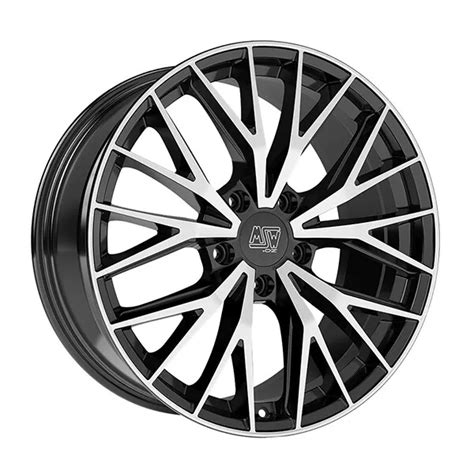 CERCHIO IN LEGA Msw Msw 44 Per Audi Q7 10X20 5X112 Gloss Black Full