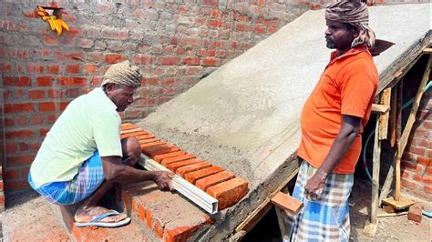 Technique Build Stairs Construction Of Brick Stair Accurate Making