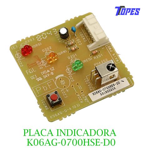 Placa Indicadora K Ag Hse D Topes Todo Ventas