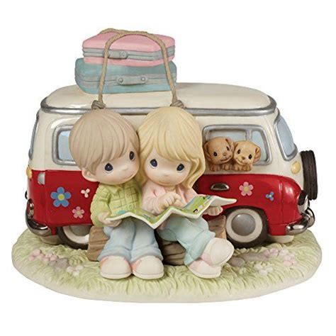 Precious Moments Ltd Ed Road Trip Couple Reading Map Figurine