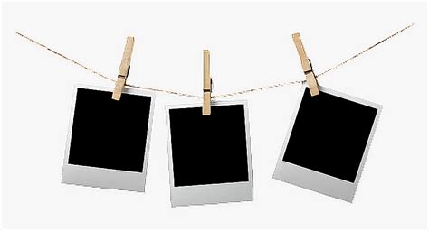 Hanging Polaroid Frame Png Transparent Png Transparent Png Image