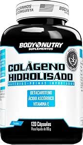 Colageno Hidrolisado 120 Capsulas Tipo 1 Betacaroteno Vitamina C Acido