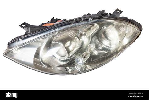 Stylish Xenon Headlight Of A German Car Optical Equipment With A Lamp