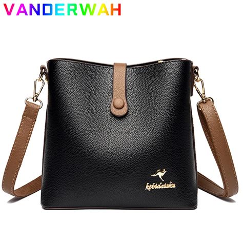 Designer De Luxo 3 Camadas Balde Sacos Crossbody Bolsa Feminina E