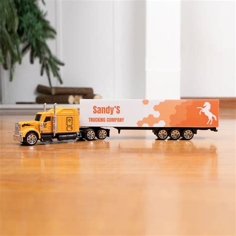 Kids Toy Truck, Toy With Name, Personalized Toy, Name on Truck ...