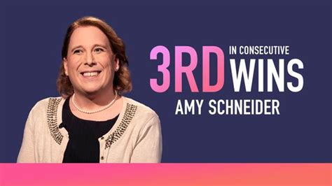 Amy Schneider Becomes Second Longest-Running Contestant in Jeopardy ...