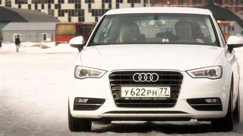 Audi A3 New: Тест-драйв в программе "Москва рулит". - YouTube