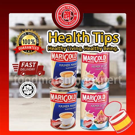 Marigold Sweetened Creamer 500g Krimer Susu Pekat Marigold Evaporated