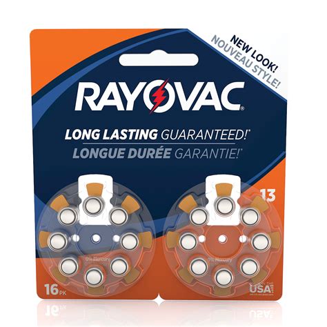 Rayovac Size Hearing Aid Batteries Pack L Za Zmb Walmart