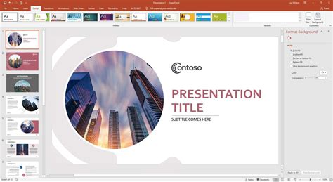 Powerpoint Cover Coretan