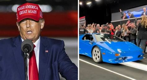 Donald Trump La Sua Lamborghini Diablo Battuta Allasta Il Prezzo