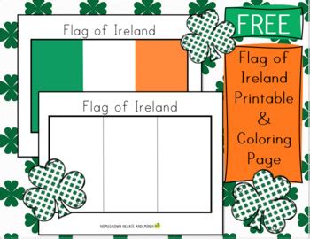 Irish Flag Coloring Page