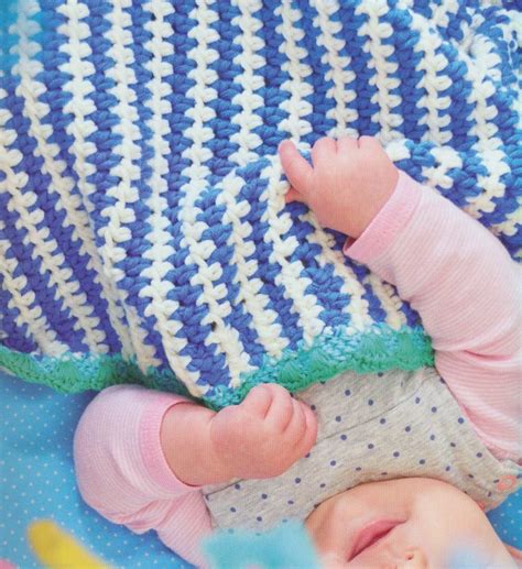 Pin Van Hobbydoos Op Baby Deken Gehaakt Babydeken Babydeken