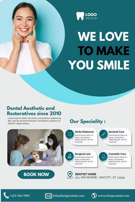 Dental Poster Template Postermywall