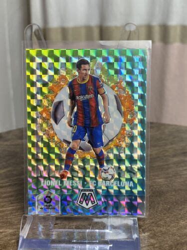 Panini Mosaic La Liga Silver Mosaic Pitch Masters Lionel Messi