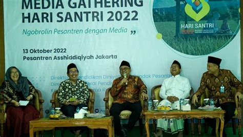 Kemenag Bahas Rangkaian Kegiatan Peringatan Hari Santri