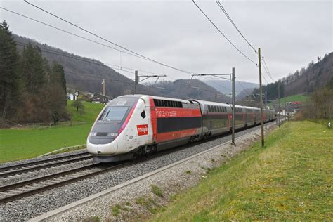 Tgv Als Tgv Paris Est Frankfurt Main Hbf An Der Bk Basheide