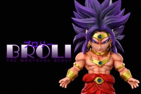 League Dragon Ball Purple Hair Broli Statue WCF Scale Model INSTOCK | eBay