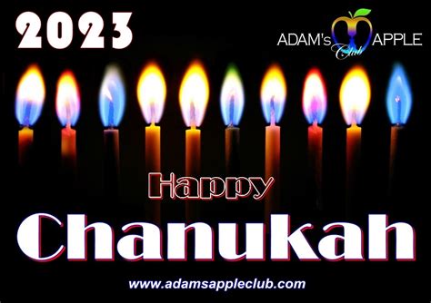 Chanukah Hanukkah Adams Apple Club Chiang Mai