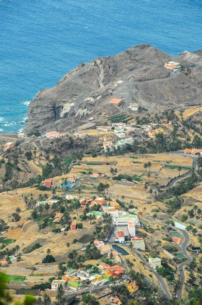 Premium Photo Aerial View Of La Gomera Canary Island Spain