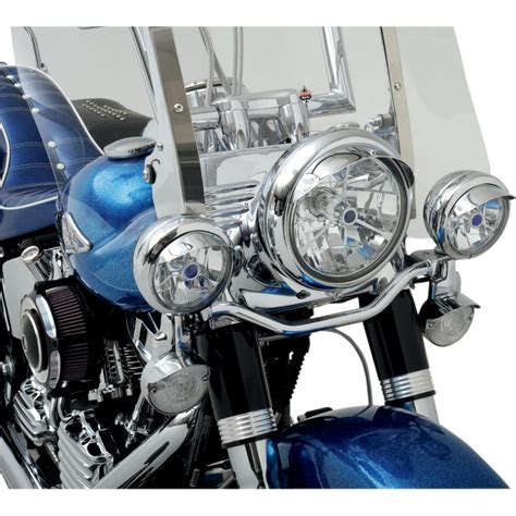 Mcs Visi Re De Phare Smooth Harley Davidson Avec Phare De De