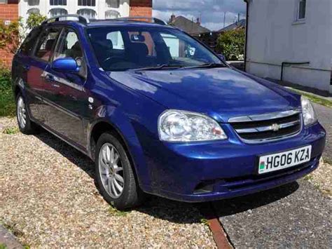 2006 Chevrolet Lacetti Sx Blue Mot April 2016 Estate73000 Miles Px