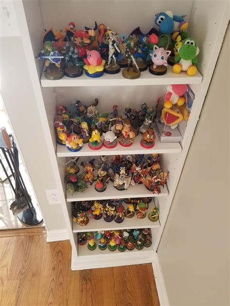 Completed my Amiibo Collection. Every Amiibo released in the world, 197 ...