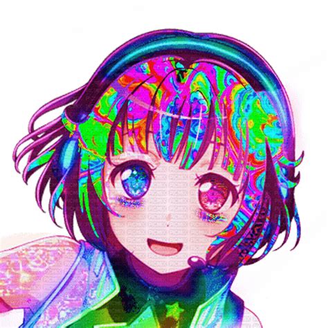 Glitchcore Bandori Bangdream Rimi Ushigome Glitchcore Anime