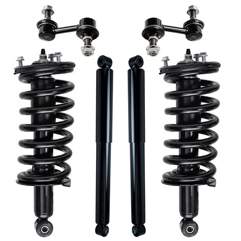 Detroit Axle 6pc Struts Shocks Kit For 2wd 2004 2015 Nissan Titan