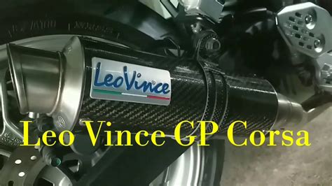 Leo Vince GP Corsa Carbon Fiber Italy Original Full System Exhaust