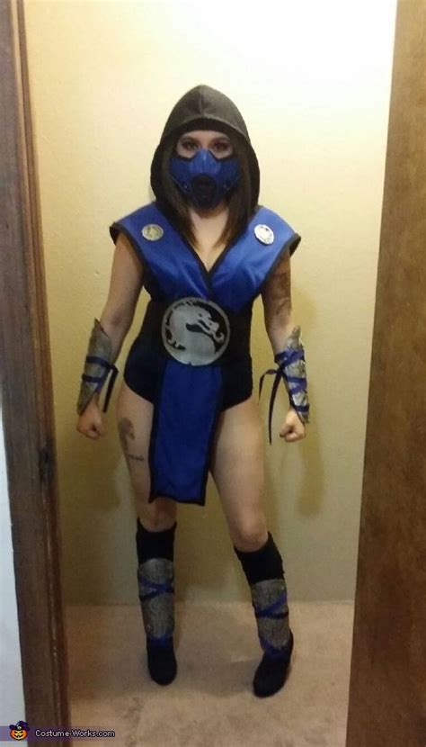 Mortal Kombat Sub Zero Costume For Women