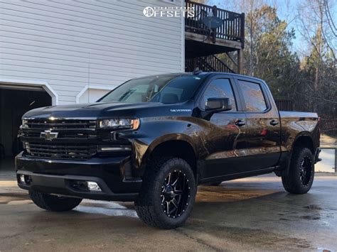 2020 Chevrolet Silverado 1500 With 20x10 24 Fuel Maverick And 29555r20 Toyo Tires Open Country