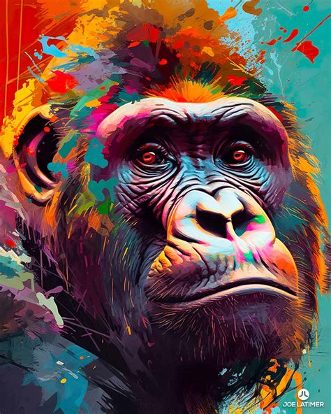 Gorilla Poster - Joe Latimer | A Creative Digital Media Artist | Winter ...