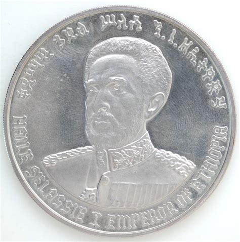 Etiopia Haile Selassie Dollari Acm Numismatic