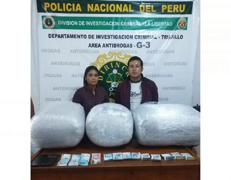 Trujillo Policía incauta 32 5 kg de marihuana que era trasladada en